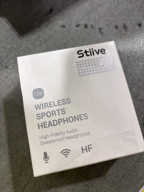Photo 1 of Stiive Bluetooth Headphones, 5.3 Wireless Sports Earbuds IPX7 Waterproof with Mic, Stereo Sweatproof in-Ear Earphones, Noise Cancelling Headsets for Gym Running Workout, 16 Hours Playtime - GreenBlack