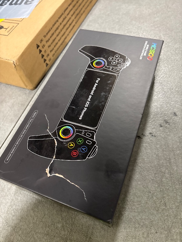 Photo 1 of Wireless Phone Controller for iPhone/Android/Switch 1/2/OLED/iPad Mini With Hall Joystick, LED Mobile Gaming Controller for iOS Support Xbox Cloud, Steam Link, GeForce Now, Arcade,Call of Duty, Roblox