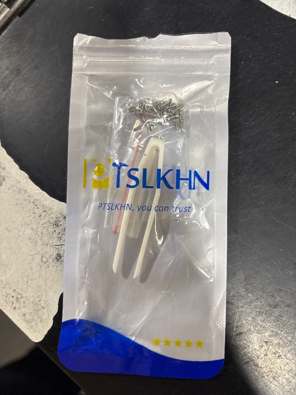 Photo 1 of PTSLKHN Eye Glass Repairing Kit, S2 Steel Screwdriver with 15 Types of Screws, Precision Eyeglass Repair Tool Set (Blue 2in1-screws)