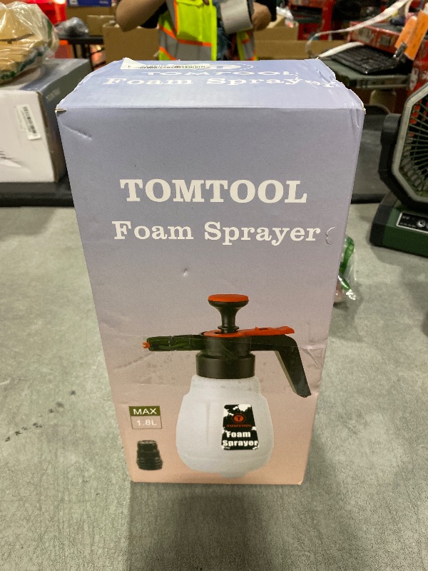 Photo 1 of Foam Sprayer, Foaming Pump Blaster Hand Pressure Snow Foaming Cannon Water Blaster, Hand Pressurized Soap Sprayer Manual Foam Cannon Car Wash