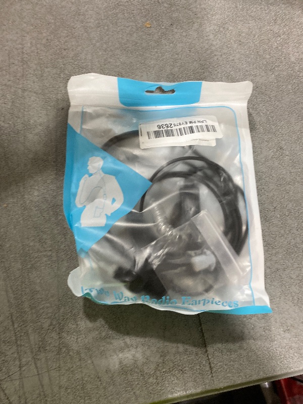 Photo 1 of LEIMAXTE Two Way Radio Headset Compatible with Baofeng, Kenwood 2 Pin Walkie Talkie Surveillance Earpiece with Mic PTT, Acoustic Tube