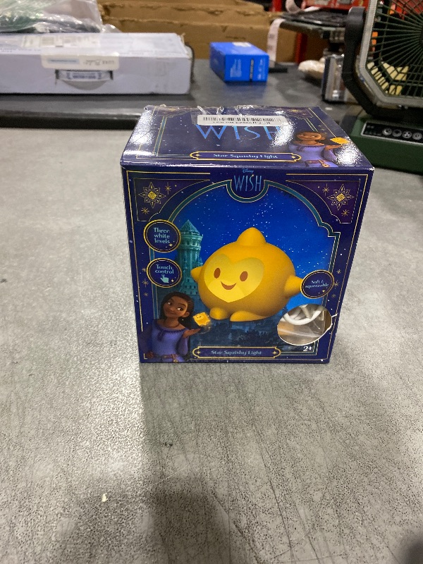 Photo 1 of Disney Wish Squishy Light, Night Light for Kids, USB Lamp, Battery Operated, Dimmable, Star Light Ideal for Bedroom, Playroom, Living Room, 79616