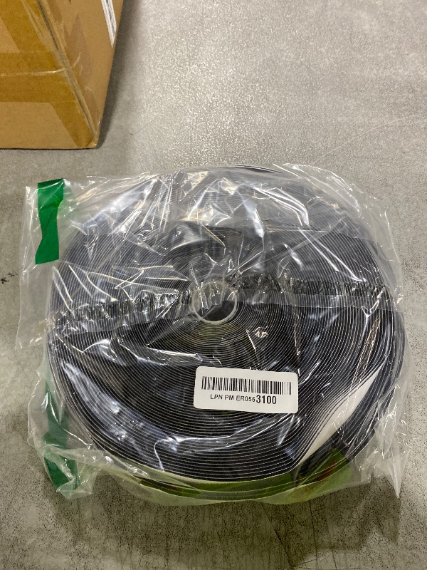 Photo 1 of 1 Inch x 82 Feet Black Self Adhesive Hook and Loop Tape Sticky Back Roll, Nylon Heavy Duty Strips with Adhesive, Multi-Function Hook Loop Tape for Crafting & Wall Hanging - Black