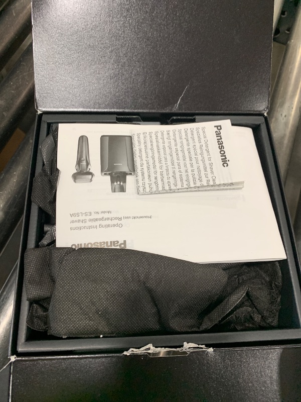 Photo 1 of Panasonic ARC6 Electric Razor for Men Face, Wet/Dry Shavers for Men with Foil Shaver, Premium Automatic Cleaning and Charging Station, Ultra-Fast 6-Blade & Pop-up Trimmer - ES-LS9A-K (Black)