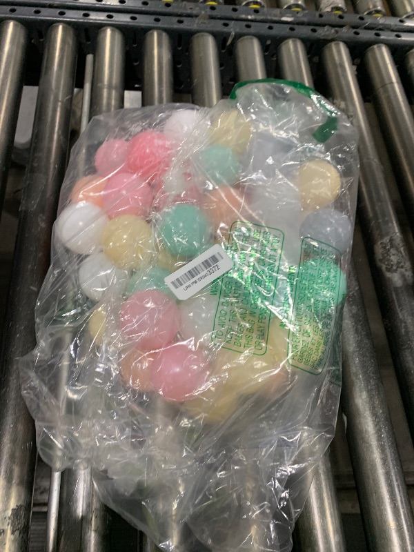 Photo 1 of GOGOSO 100 Pit Balls Plastic Balls for Baby Toddlers GirlsToddlers for Playhouse, Baby Pool, Play Ball Fun Centers, for Babies, Kids, Toddlers 1-3, Phthalate Free BPA Free