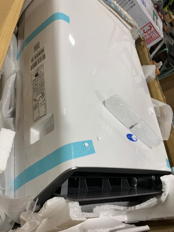 Photo 1 of Whynter ARC-1230WN 14,000 BTU (12,000 BTU SACC) NEX Inverter Dual Hose Cooling Portable Air Conditioner, Dehumidifier, and Fan with Smart Wi-Fi, Up to 600 sq ft in White