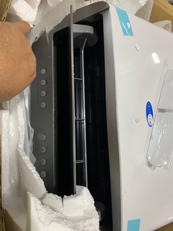Photo 1 of Whynter ARC-1230WN 14,000 BTU (12,000 BTU SACC) NEX Inverter Dual Hose Cooling Portable Air Conditioner, Dehumidifier, and Fan with Smart Wi-Fi, Up to 600 sq ft in White