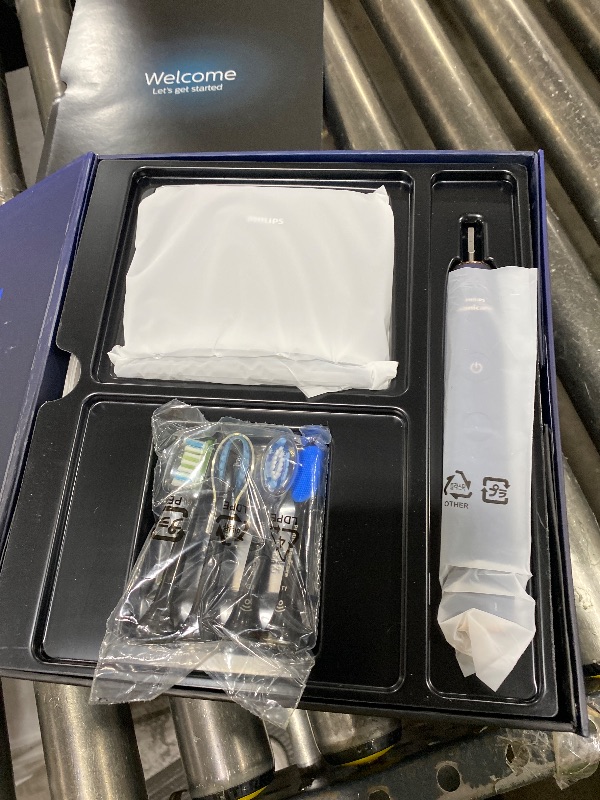 Photo 1 of Philips Sonicare DiamondClean Smart 9750 Rechargeable Electric Power Toothbrush, Lunar Blue, HX9954/56