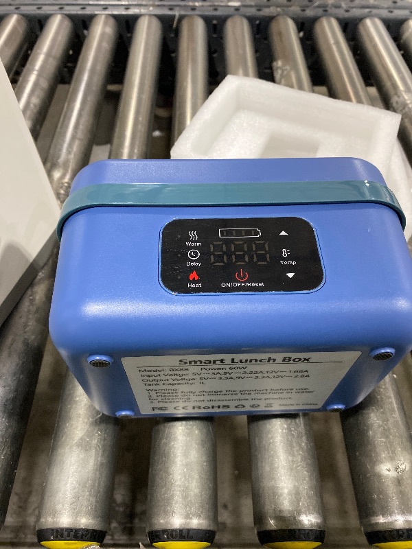 Photo 1 of VASG Cordless Electric Lunch Box for Adults, 16000mAh Rechargeable Auto Heated Lunch Box, 1L Portable Self-Heating Food Warmer for Office, Picnic, Car & Outdoor Use