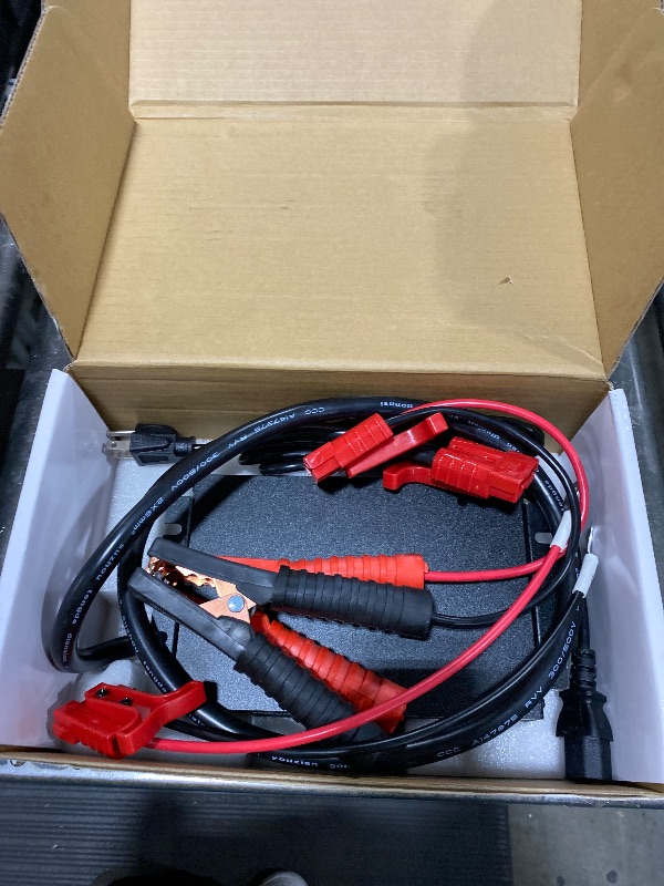 Photo 1 of Ardroit 14.6V 30A Lithium Battery Charger, LiFePO4 Battery Charger AC-DC Smart Charger with Intelligent Trickle Charging, Cooling Fan, Switch, Dual Connection, Automatic Battery Maintainer