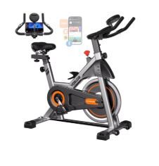 Photo 1 of YOSUDA Exercise Bike Stationary Indoor Cycling Bike for Home 300 Lbs Weight Capacity, Comfortable Seat Cushion and LCD Monitor
