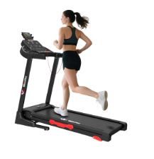 Photo 1 of 3.5HP Folding Incline Treadmill with 64 Preset Programs Bluetooth Electric Walking Treadmill Machine for Home, 0.6-8 MPH, 300 lbs
