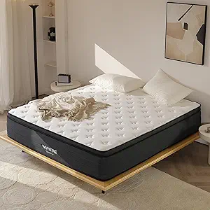 Photo 1 of Full Size Mattress,12 Inch Hybrid Mattress in a Box,Cooling Memory Foam Bed Mattresses with Independent Spring,Soft and Breathable,Back Pain Relief,CertiPUR-US,Medium
