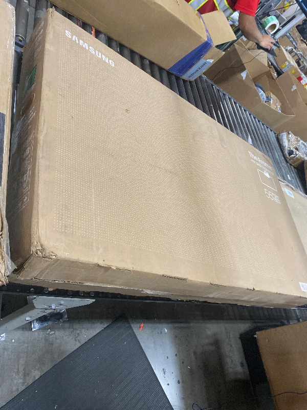 Photo 1 of [SOLD FOR PARTS] Samsung - 55” Class LS03D the Frame Series QLED 4K with Anti-Reflection and Slim Fit Wall Mount Included (2024)
