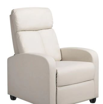 Photo 1 of Yaheetech High-Density Sponge Push Back Recliner
