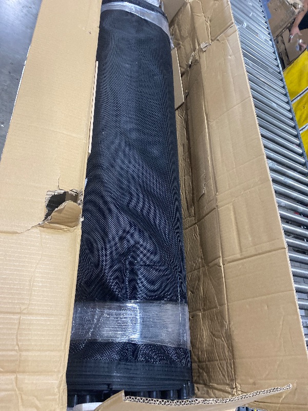 Photo 1 of VEVOR Pool Fence, 4 x 12 FT Pool Fences for Inground Pools, Removable Child Safety Pool Fencing, Easy DIY Installation Swimming Pool Fence, 340gms Teslin PVC Pool Fence Mesh Protects Kids and Pets
