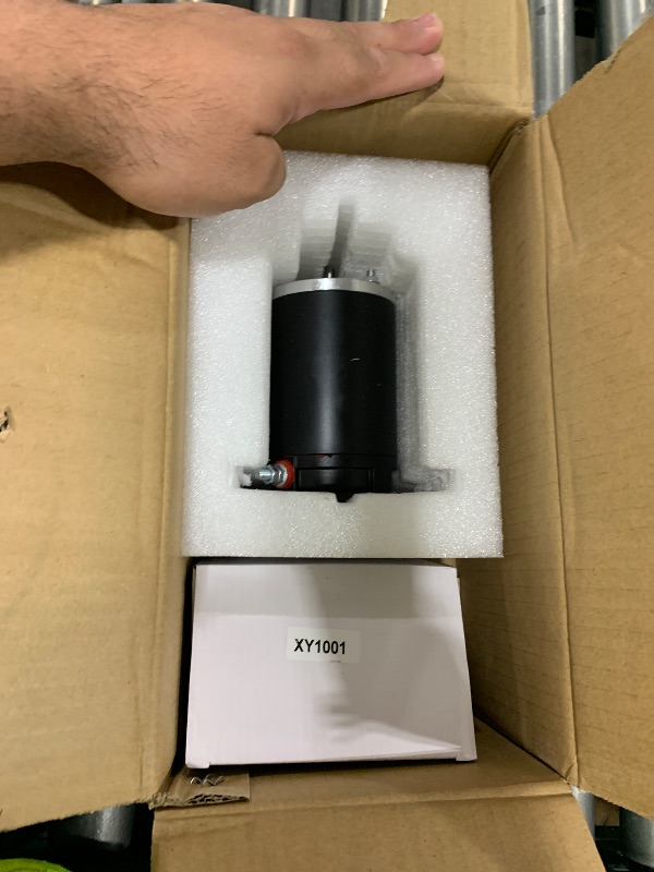 Photo 1 of LEAPTREND 045-167567 Hydraulic Pump Motor with Dual-Polarity Reversing Solenoid 118246 Compatible with Lippert Component Leveling System 167576 Arrowhead 430-24001 Bosch F000MM0809