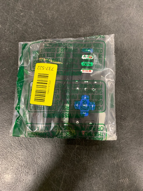 Photo 1 of (Pack of 2) Replacement Remote Control Only for Roku TV, Compatible for TCL Roku/Hisense Roku/Onn Roku/Sharp Roku/Element Roku/Westinghouse Roku/Philips Roku Smart TVs (Not for Roku Stick and Box)