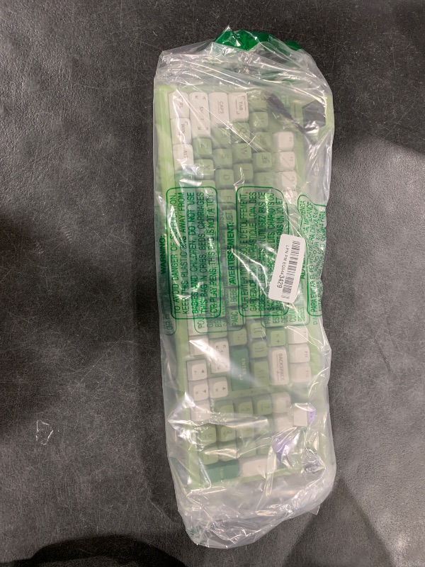 Photo 1 of EPOMAKER RT100 97 Keys Gasket BT5.0/2.4G/USB-C Mechanical Keyboard with Customizable Display Screen, Knob, Hot Swappable Socket, 5000mAh Battery for Win/Mac(RT100 Green, Wisteria Linear Switch)