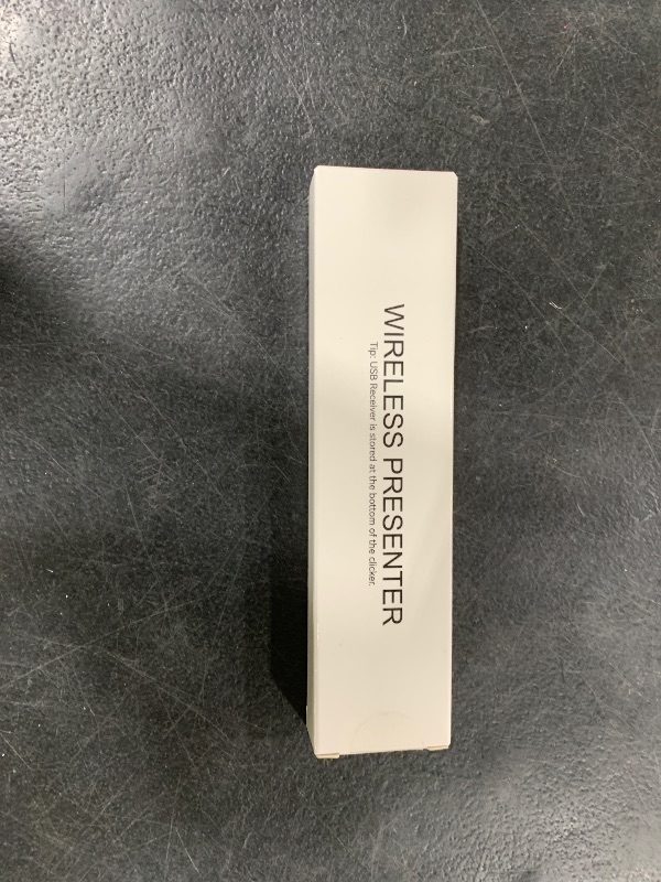 Photo 1 of Wireless Presenter Remote, Presentation Clicker with Hyperlink & Volume Remote Control PowerPoint Office Presentation Clicker for Keynote/PPT/Mac/PC/Laptop(Battery Included)