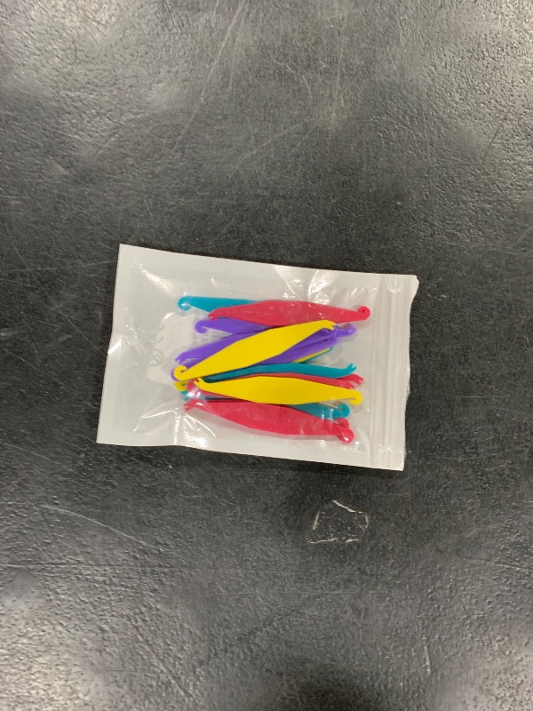 Photo 1 of 20P Braces Rubber Band Tool Dental Elastic Rubber Bands Placers for Braces Disposable Plastic Orthodontic Elastic Placers