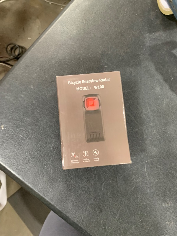 Photo 1 of WSDCAM Bike Radar Tail Light, Visual and Audible Alerts for Vehicles Up to 153 Yards Away, Auto ON/Off, Rechargeable IPX6 Waterproof Cycling Rearview Bicycle Radar Rear Light Support Bike Computer APP