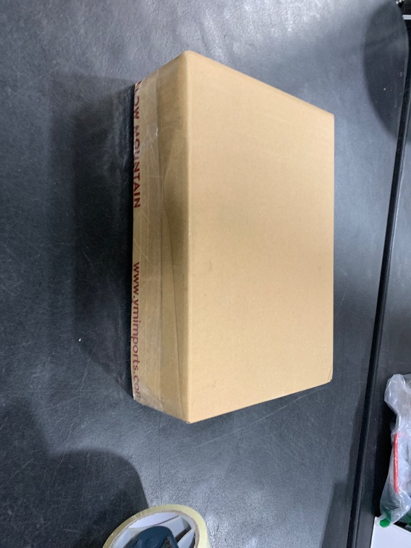 Photo 1 of Yellow Mountain Imports Japanese Riichi Mahjong Set - Black Standard Size Tiles and Vinyl Case - with East Wind Tile, Set of Scoring Sticks, & Dice