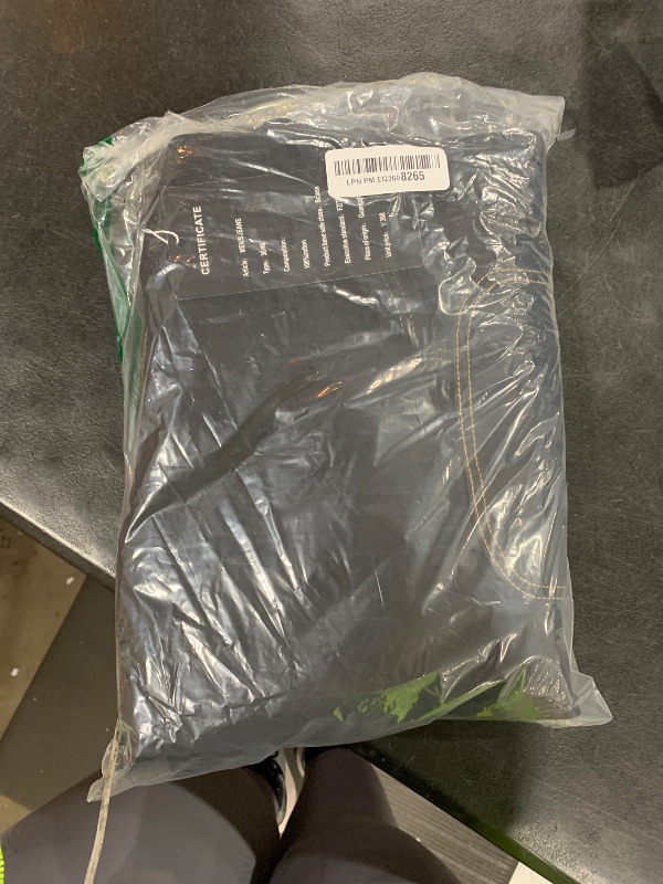 Photo 1 of BLACK STRAIGHT LEG CARGO JEANS