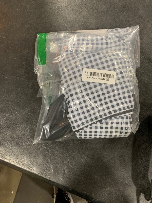 Photo 1 of CHECKERED SWIMSUIT, UNKNOWN SIZE