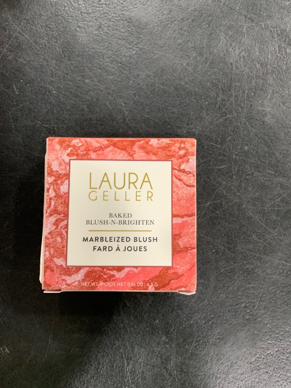 Photo 1 of LAURA GELLER NEW YORK Baked Blush-n-Brighten Marbleized Blush for Cheeks - Tropic Hues - Satin Finish - Buildable Color