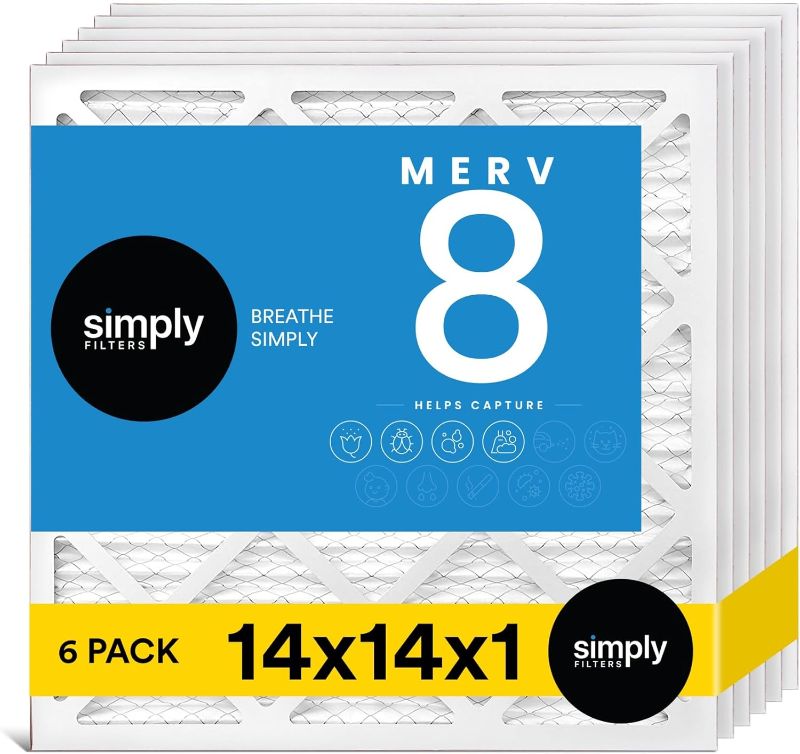 Photo 1 of REPLACEMENT AIR FILTERS, 14X14X1, PACK OF 5