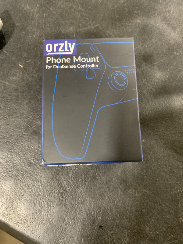 Photo 1 of Orzly PS5 Controller Mobile Gaming Clip, DualSense Controller Phone Mount Adjustable Phone Holder Clamp Compatible with PlayStation 5 Dualsense Controller