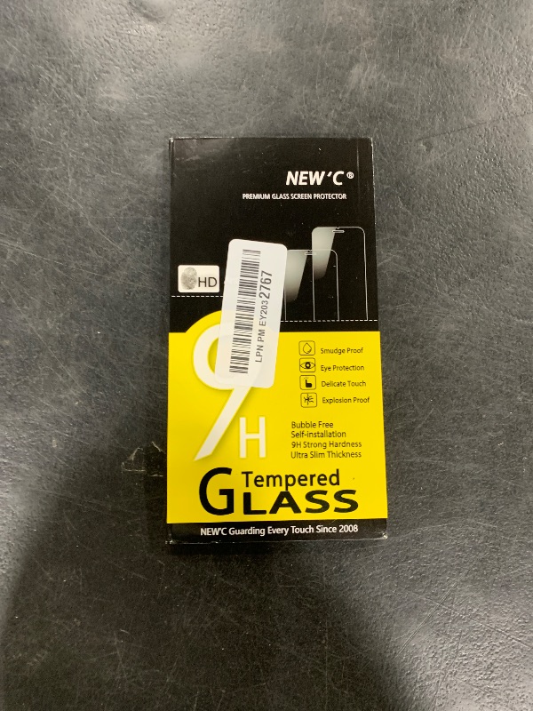 Photo 1 of NEW'C 3 Pack Designed for iPhone 11 Pro Max and iPhone Xs Max Screen Protector (6.5"), Enhanced Tempered Glass Protection, Case Friendly, Ultra Resistant