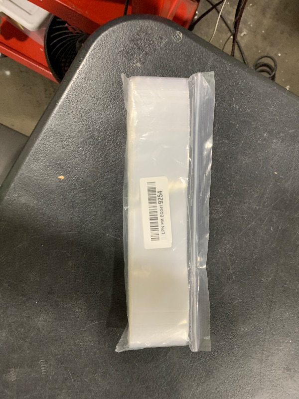 Photo 1 of 2" x 8" Long Zip Bags, 100 Pack, Clear Plastic Reclosable Zip Baggies, 2 Mil Thick, Resealable Poly Bags for Packaging Insence, Necklaces, Jewelry & Office Supplies. GPI