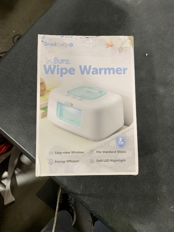 Photo 1 of TinyBums Baby Wipe Warmer & Dispenser with LED Changing Light & On/Off Switch - Jool Baby