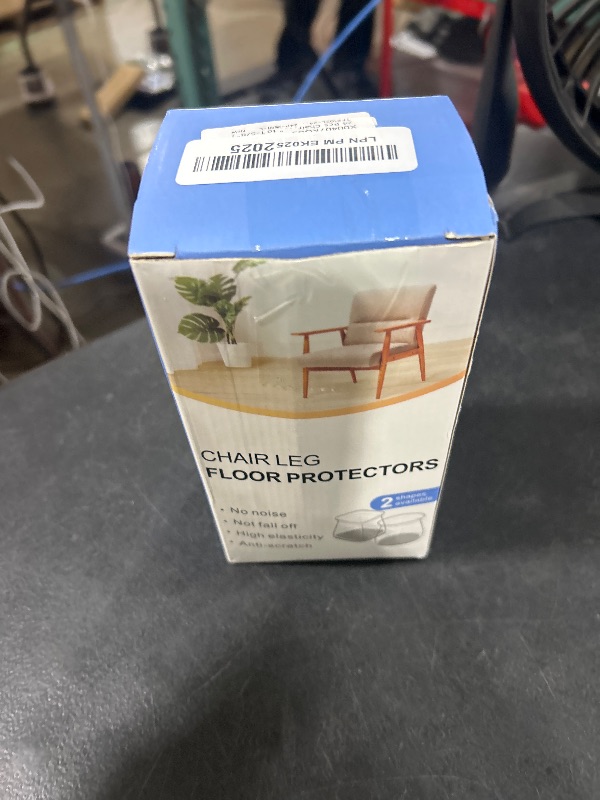 Photo 1 of 24 Pcs Chair Leg Floor Protectors Square, Silicone Felt Furniture Leg Pads Caps Covers for Hardwood Floors (Fit:1-1/16" to 1-5/8")