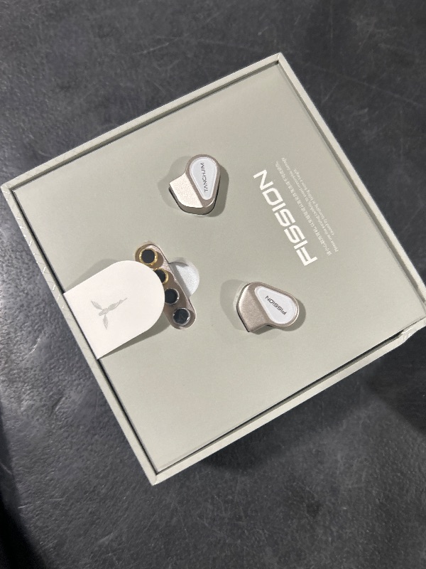Photo 1 of TANCHJIM Fission 5th Generation DMT HiFi Wired IEMS in-Ear Monitors Headphones for Gaming Earbuds with Dual Magnetic Dual Chambers and Detachable Cables for Audiophile Musician