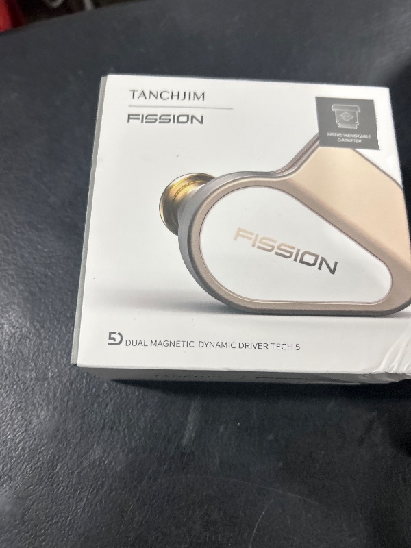 Photo 1 of TANCHJIM Fission 5th Generation DMT HiFi Wired IEMS in-Ear Monitors Headphones for Gaming Earbuds with Dual Magnetic Dual Chambers and Detachable Cables for Audiophile Musician