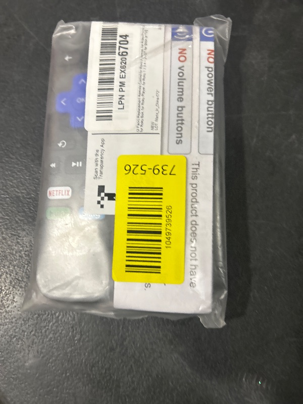 Photo 1 of (2 Pack) Replacement Remote Control for Roku Express, for Roku Premiere, for Roku Box, for Roku Player, for Roku 1 2 3 4 -?NOT for Stick or TV?