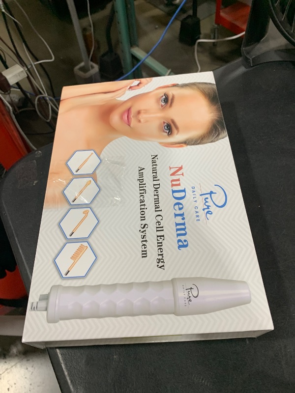Photo 1 of Pure Daily Care NuDerma Handheld Skin Therapy Wand Machine w/Neon – Anti-Aging - Skin Tightening - Wrinkle Reducing - Dark Circles – Clarifying - Hair & Scalp Stimulator
