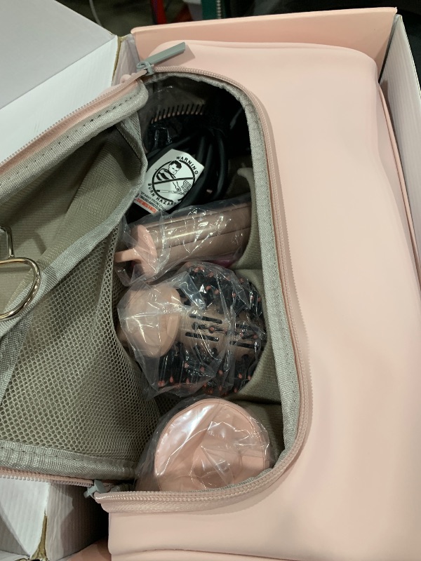 Photo 1 of MESCOMB 5 in 1 Hot Air Styler Wrap – High-Speed Hair Dryer Brush with Auto Wrap Curlers, Fast Drying & Frizz-Free Styling, No Heat Damage, Volumizing Brush with Travel Bag