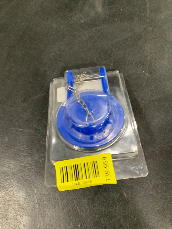 Photo 1 of 2 Inch Toilet Flapper Replacement Kit - Universal Toilet Stopper Flappers, Durable Toilet Flap with Adjustable Steel Chain, Toilet Tank Flapper Suitable for Various Toilet Cap Types, Easy to Replace