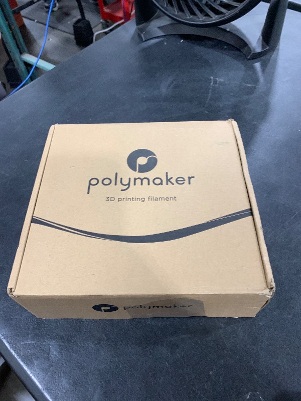 Photo 1 of Polymaker Matte PLA Filament Matte Charcoal Black 2.85mm 1kg 3D Printing Filament, PolyTerra 3D Printer PLA Filament
