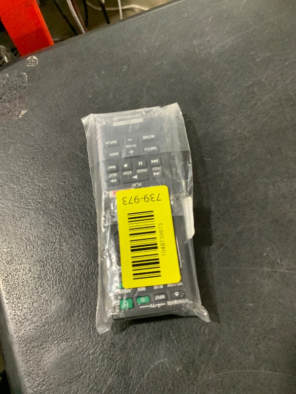 Photo 1 of New Replacement RMT-VB201U Remote Control for Sony Blu-ray Player BD Disc DVD BDP-S1700 BDP-S3700 BDP-BX370 UBP-X700 BDPS3700 BDPBX370 BDPS1700 - Pre-Programmed