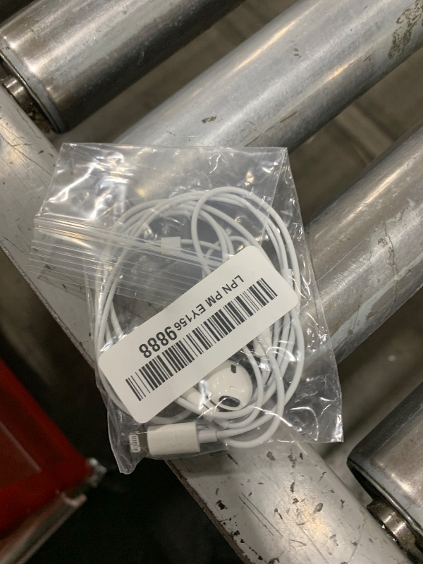 Photo 1 of Apple EarPods Headphones with 3.5mm Plug, Wired Ear Buds with Built-in Remote to Control Music, Phone Calls, and Volume
