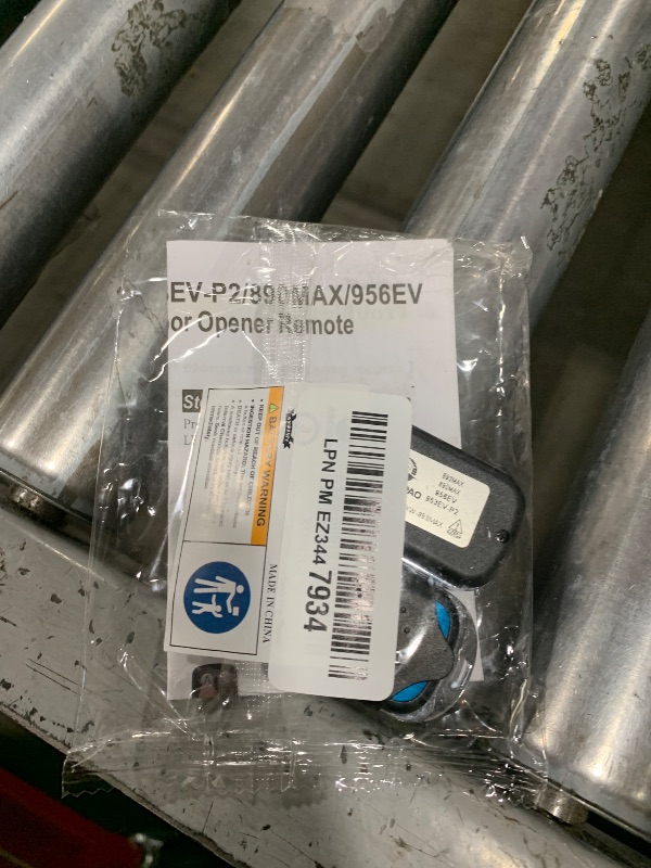 Photo 1 of 2 for 953EV/EVC 953ESTD Universal Chamberlain Garage Door Opener Remote, 3-Year-Warranty