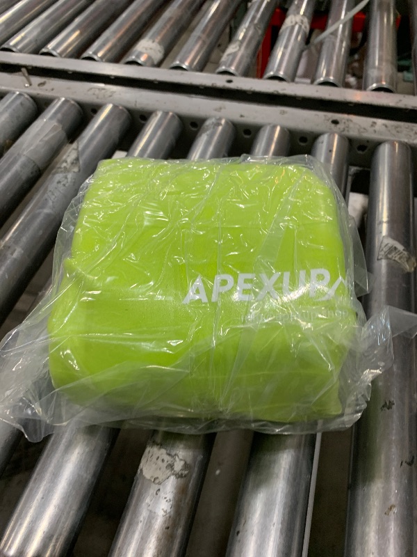 Photo 1 of APEXUP Yoga Ball Exercise Ball, Anti Slip Stability Ball Chair, Heavy Duty Large Gym Ball for Fitness, Balance, Core Workout and Physical Therapy (XL (27"~30") 75cm, Green)