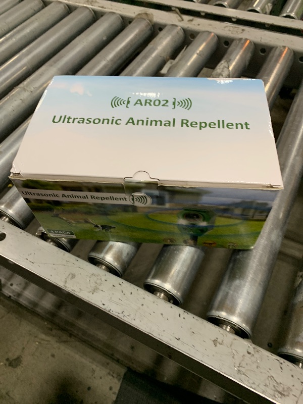 Photo 1 of Solar-Powered Ultrasonic Animal Repellent with Motion Sensor, Waterproof Deer Repellent Device with LED Flashing Lights, Perfect for Outdoor Yards, Effective to Repel Deer, Coyotes, Raccoons, and Cats