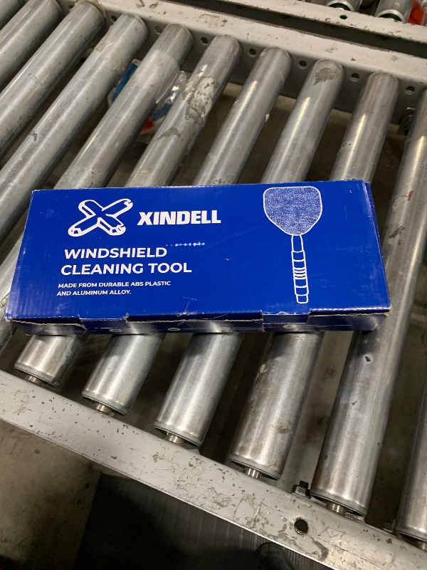 Photo 1 of XINDELL 24-inch Windshield Cleaner Tool – Upgrade Large Head Car Interior&Exterior Window Cleaning Kit with Extendable Handle & 4 Microfiber Pads, Auto Wiper Brush for Car, Trucks, SUVs, RVs & Home