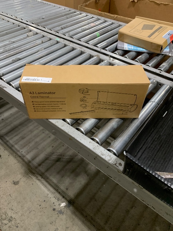 Photo 1 of Office Presentation Laminator Machine 11x17 with Laminating Sheet A3/A4/A5, 3/5 Mil Thermal Cold Laminating Machine 13 inch Wide, 60s Warm-Up Office Presentation Laminator Machine (Gray)